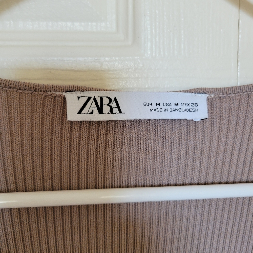ZARA Ribbed Sweater - Picture 5 of 8